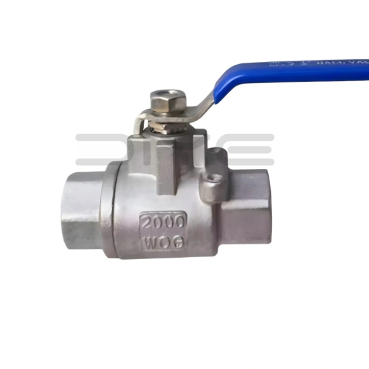 2PC різьбовий кульовий кран 2000WOG