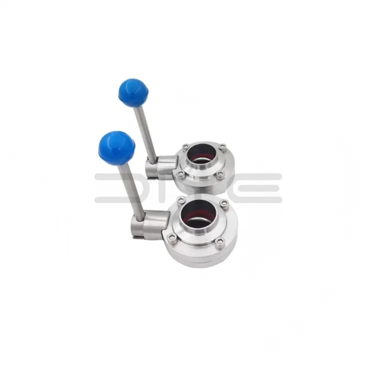 Санітарний зварювальний поворотний клапан